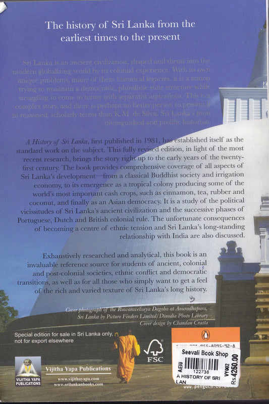 A History of Sri Lanka