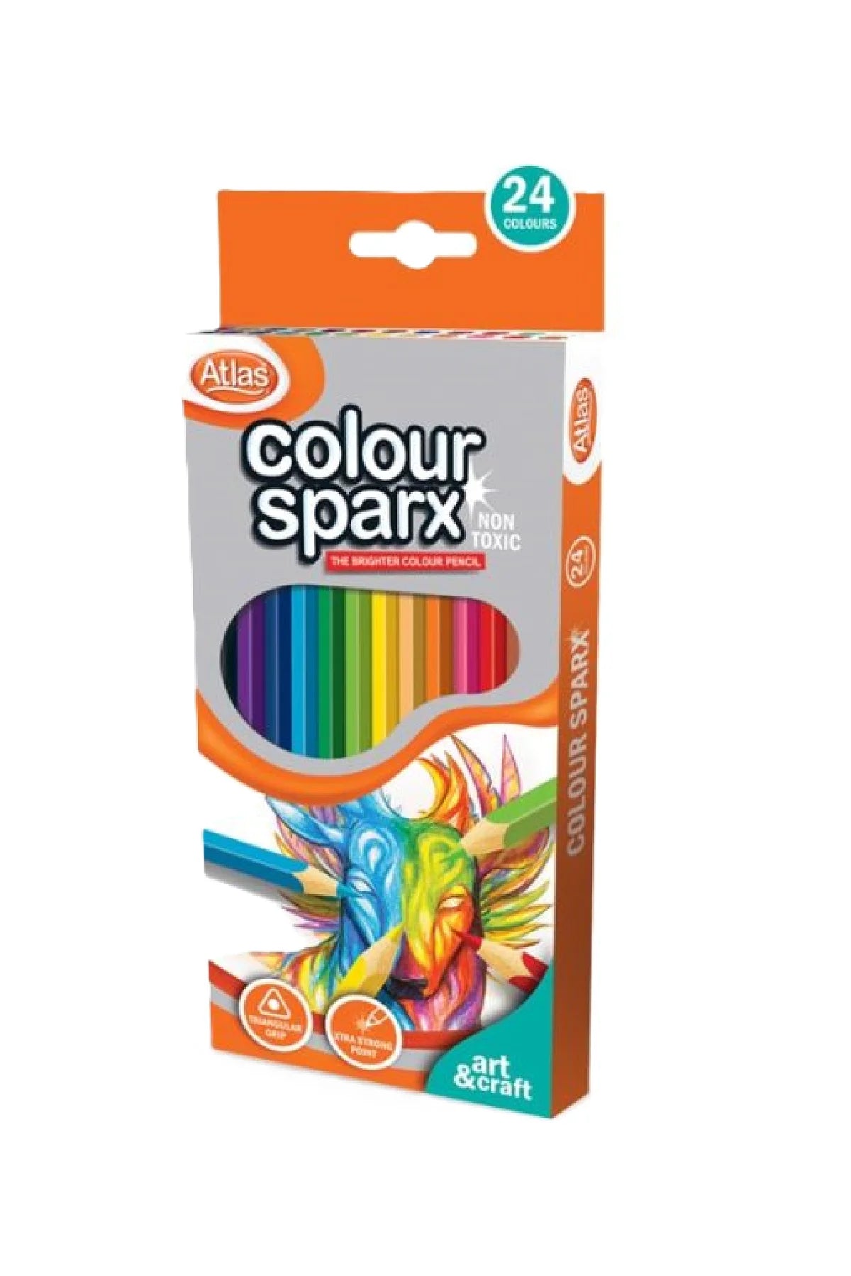 Atlas Sparx Colour Pencils | 24 Colours