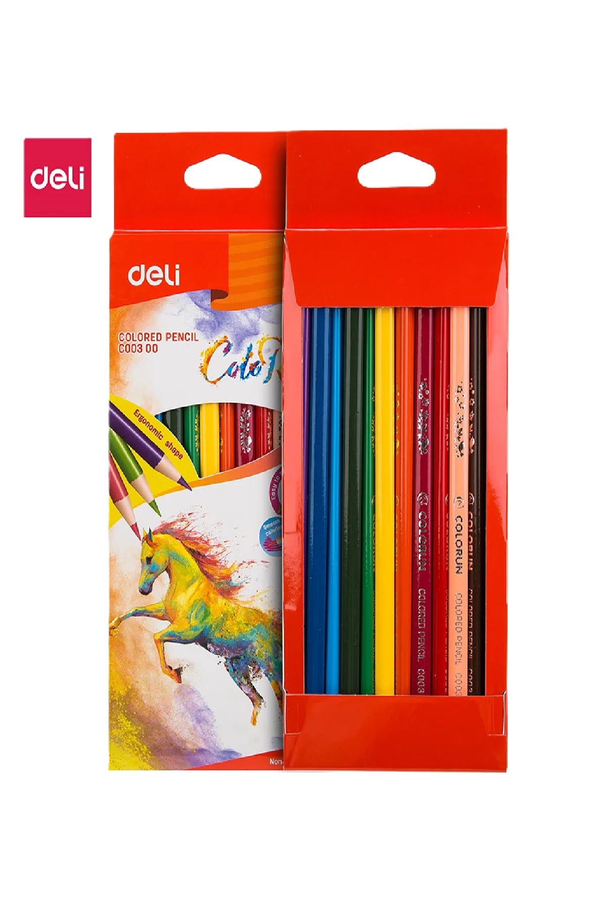 Deli Colour Pencil 12 Pcs