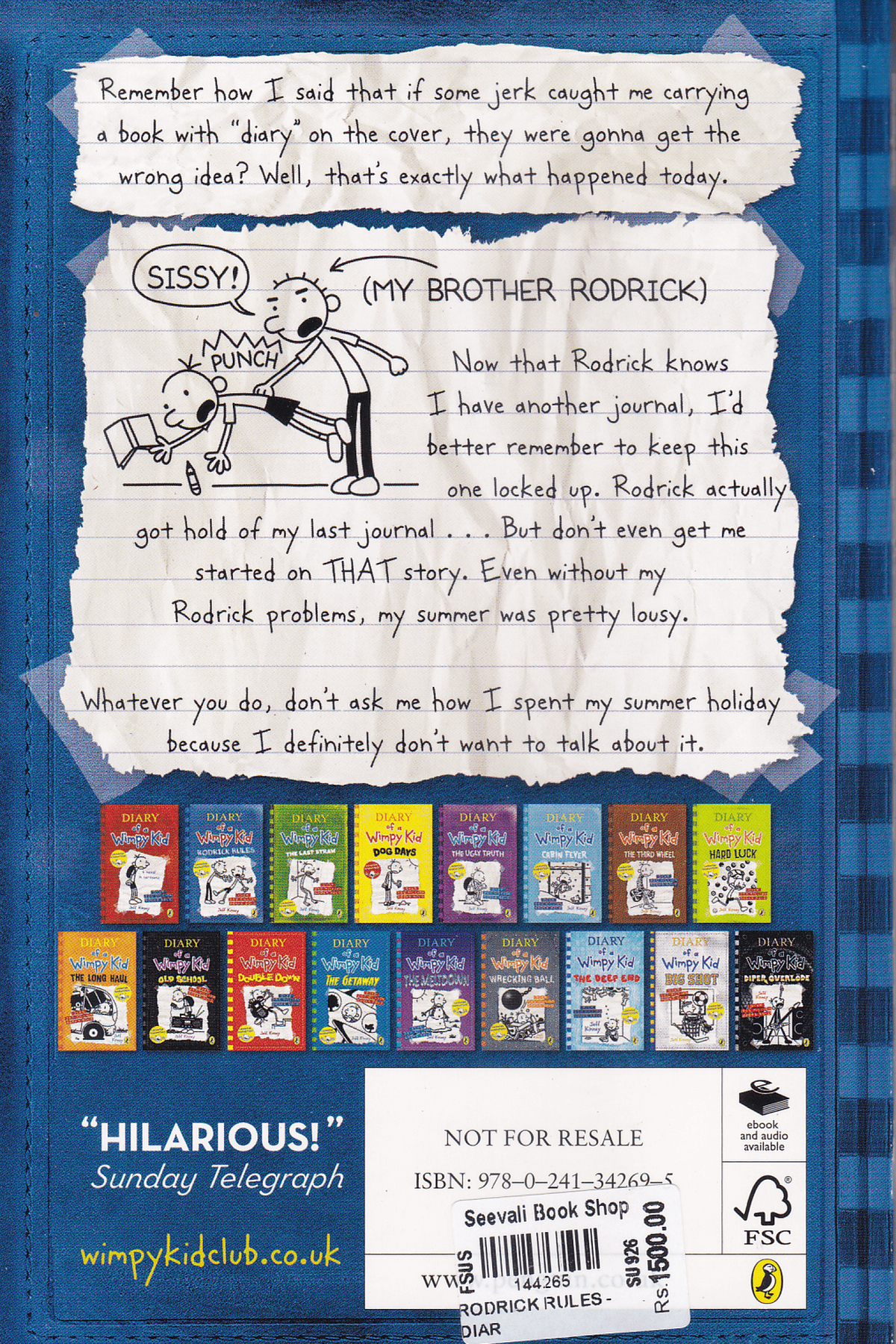 Diary of a Wimpy Kid | Rodrick Rules