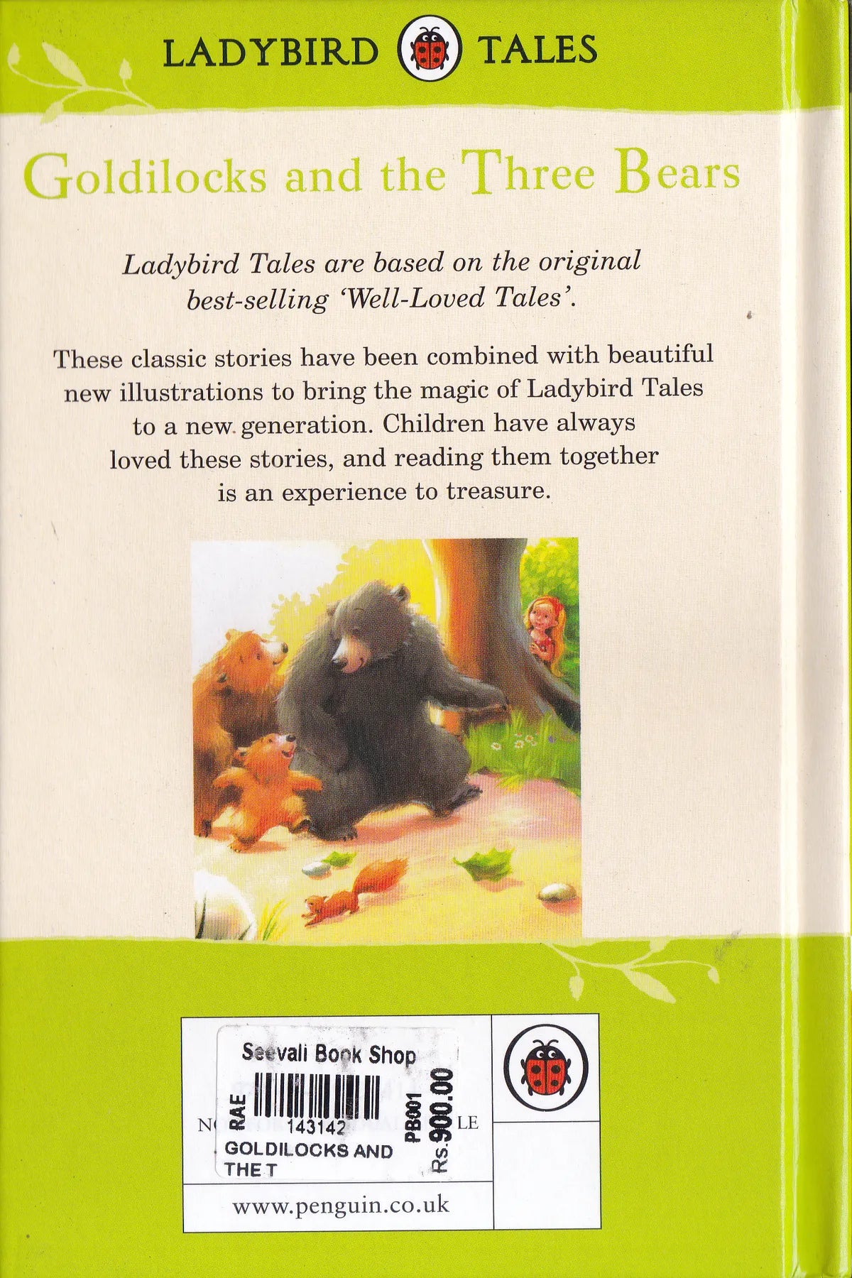 Goldilocks and the Three Bears-Ladybird Tale