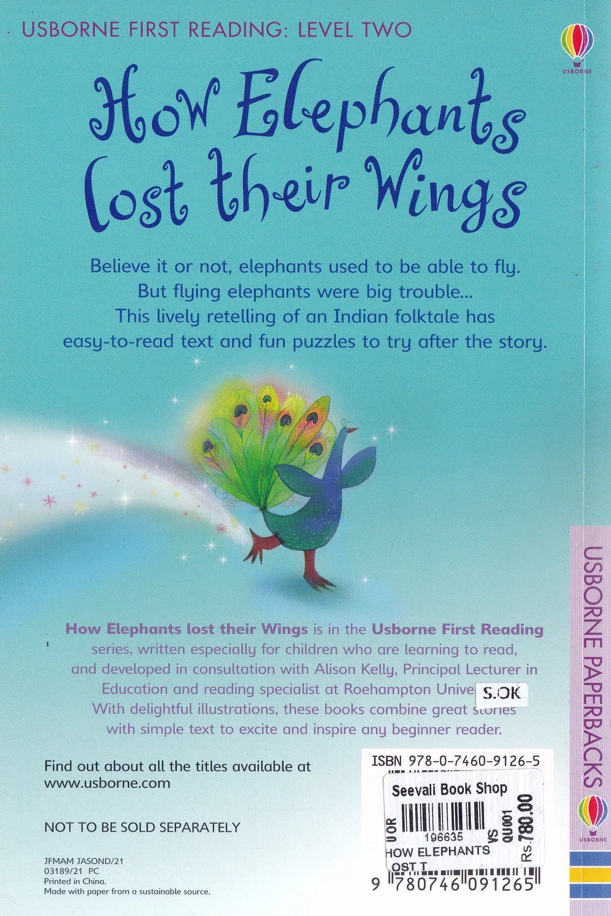 How Elephants Lost Their Wings -Usborne First Reading