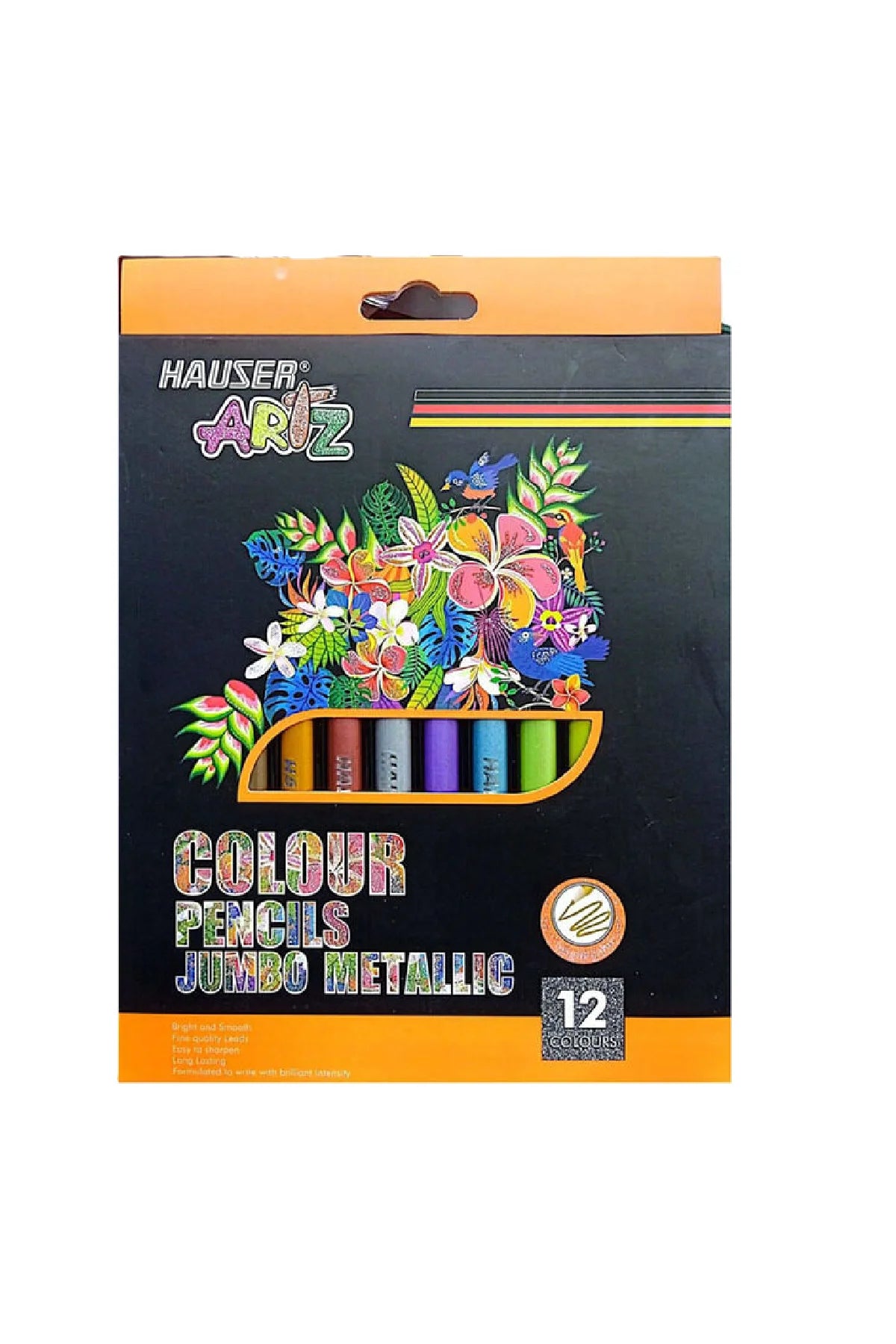 Hauser Colour Pencils 12 Pieces