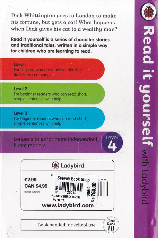 Dick Whittington -Read it yourself with Ladybird Level 4