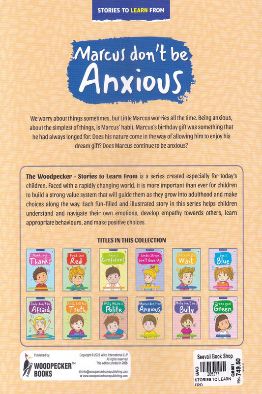 Marcus, Don't Be Anxious