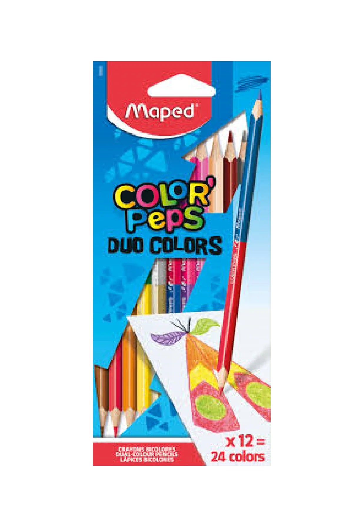 Maped Duo Color'Peps 12=24 Colors