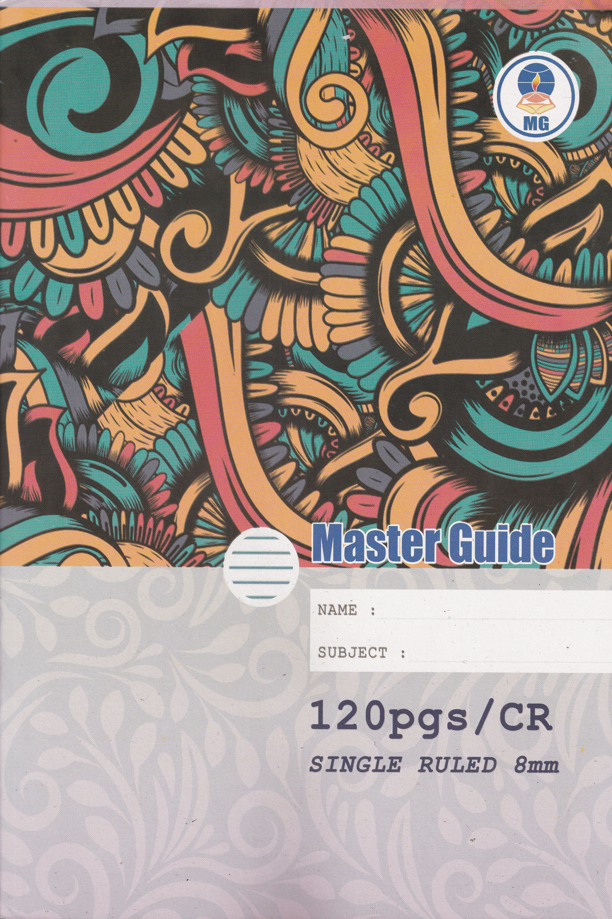 Master Guide CR Single Ruled 120 Pages