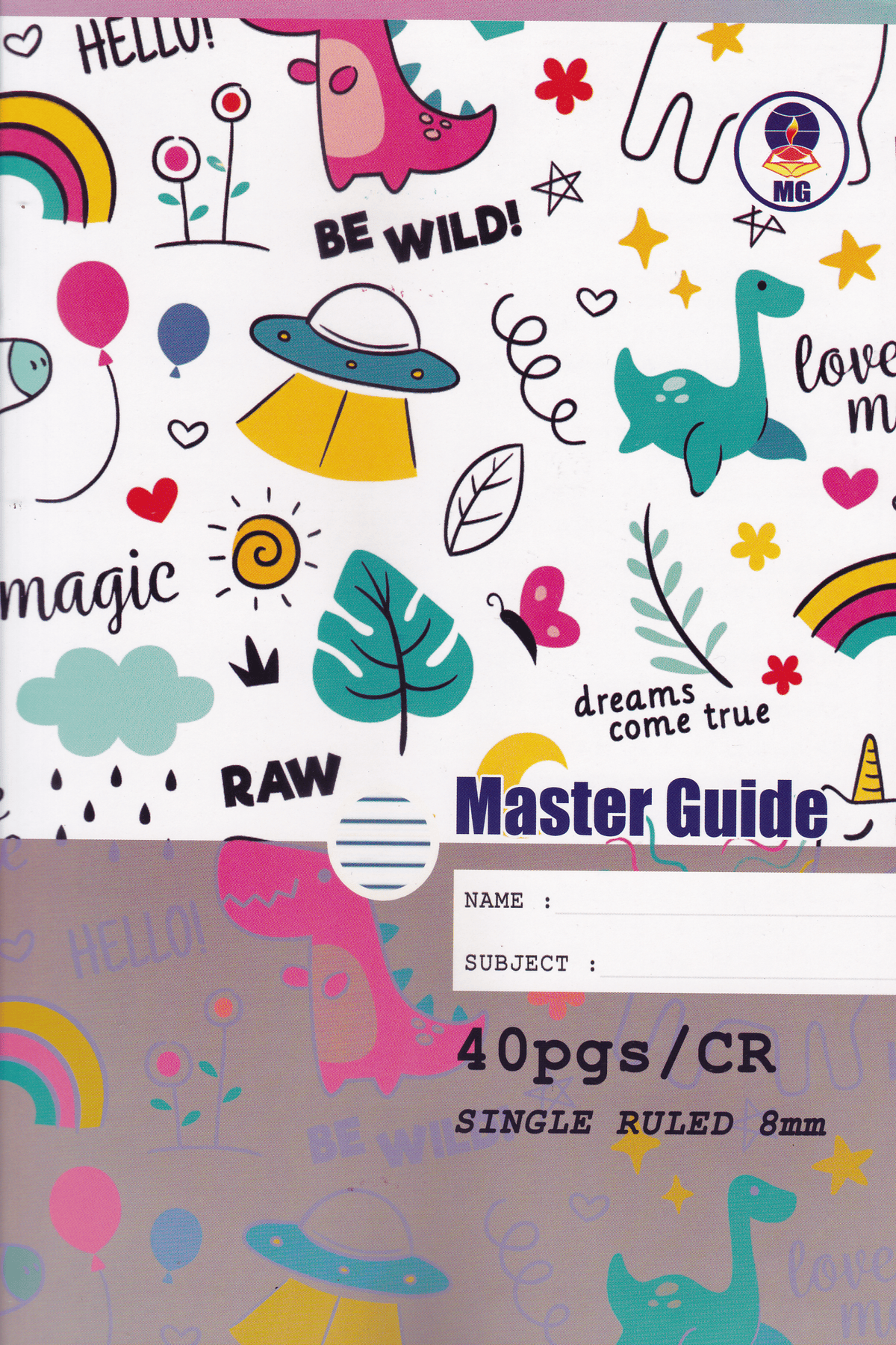Master Guide CR Single Ruled 40 Pages