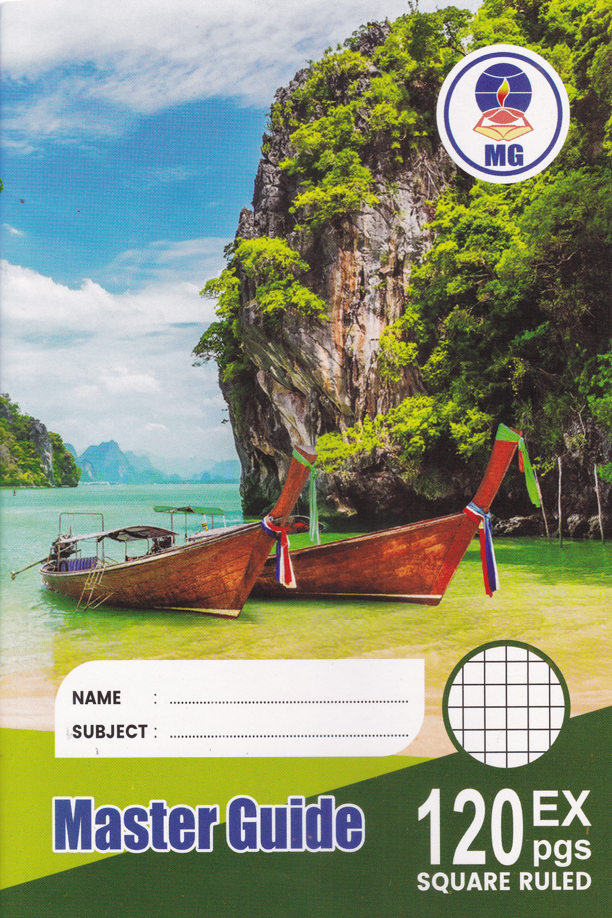Master Guide Ex Square Ruled 120 Pages