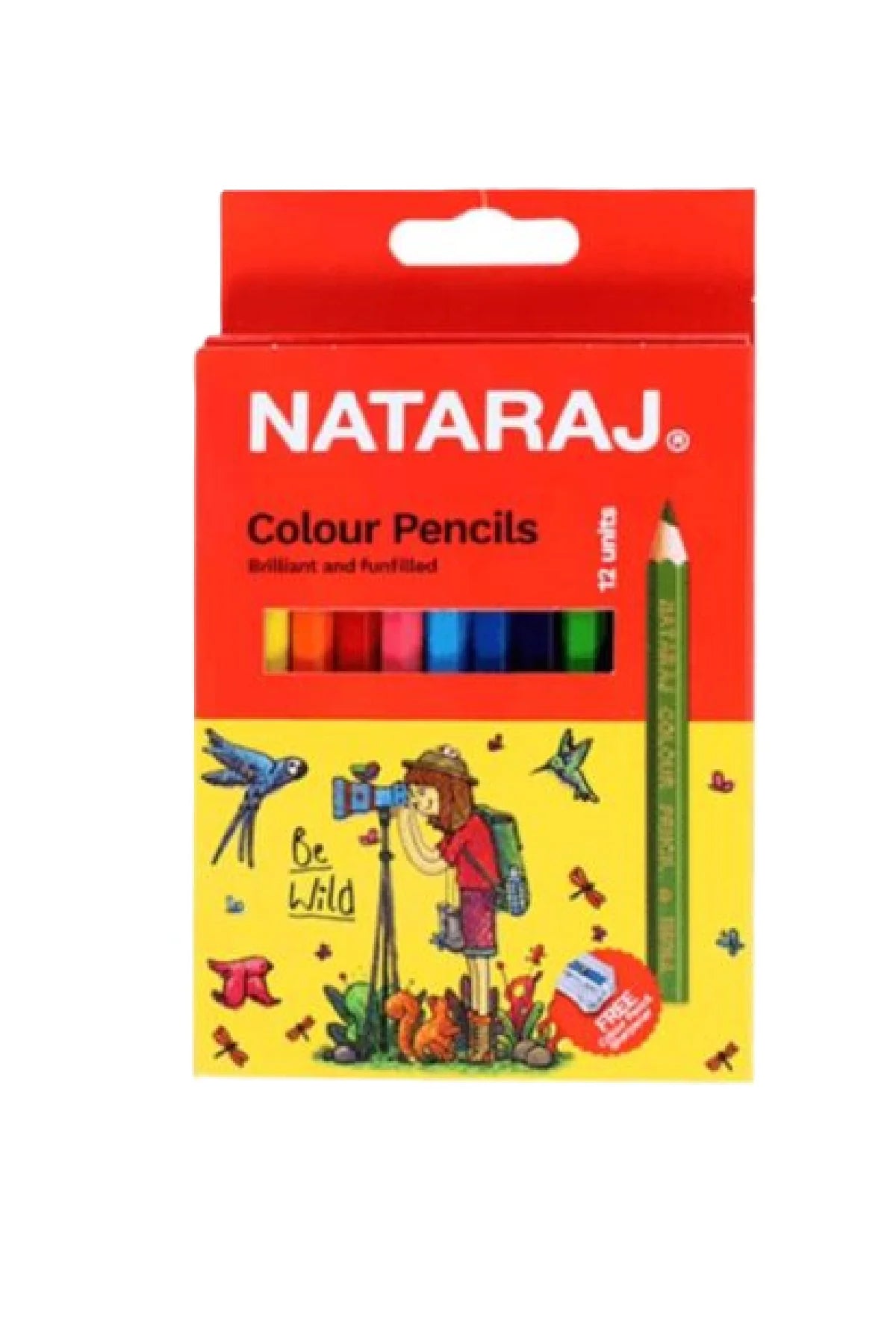 Nataraj Colour Pencil 12 pcs