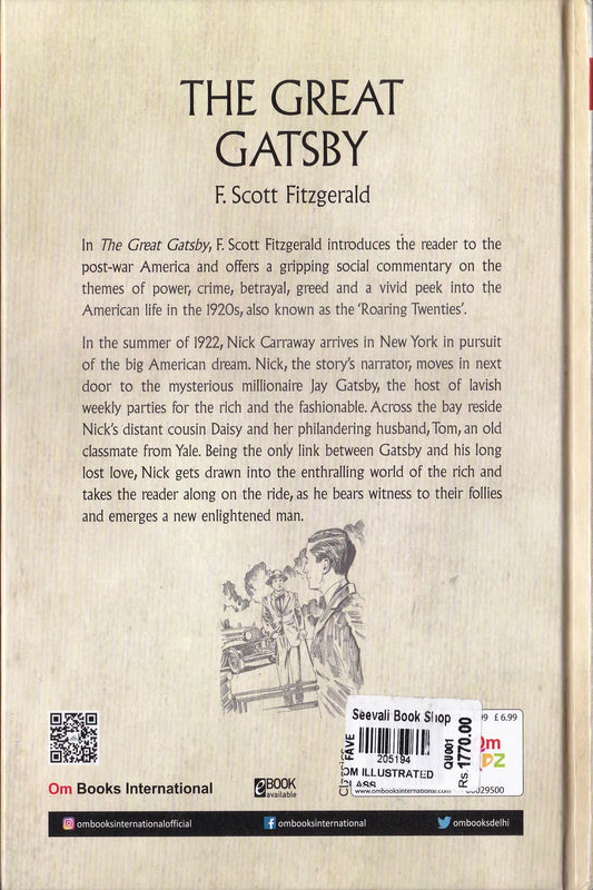 The Great Gatsby - Om Illustrated Classics