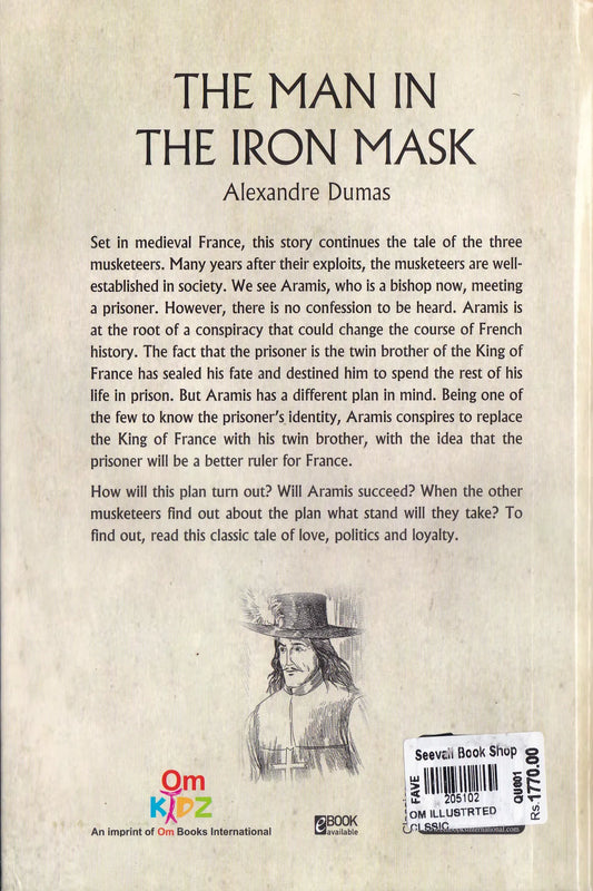 The The Man in the Iron Mask - Om Illustrated Classics