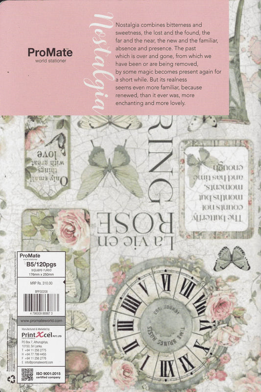 ProMate B5 Square Ruled 120 Pages