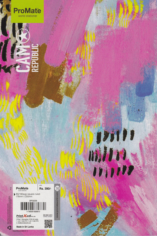 ProMate B5 Square Ruled 160 Pages