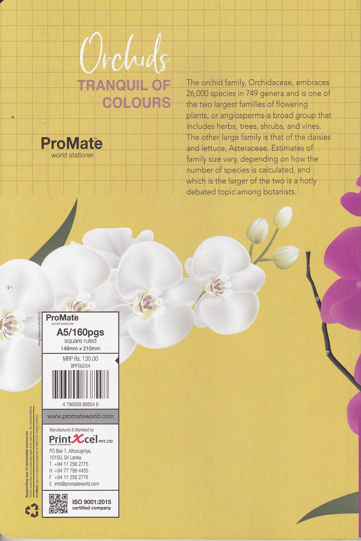 ProMate Ex Square Ruled 160 Pages