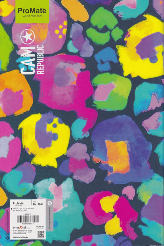 ProMate A4 Square Ruled 120Pages