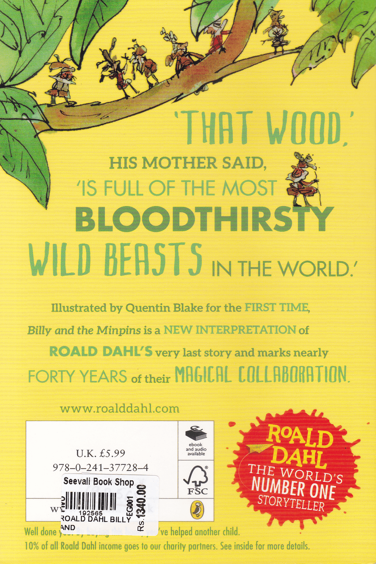 Roald Dahl | Billy and the Minpins
