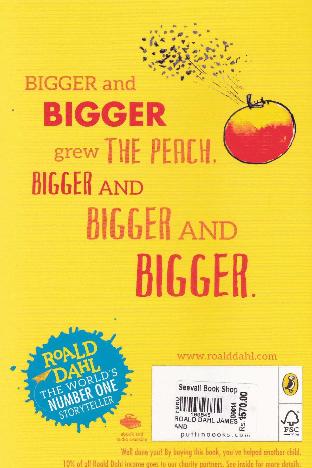 Roald Dahl | James and the Giant Peach