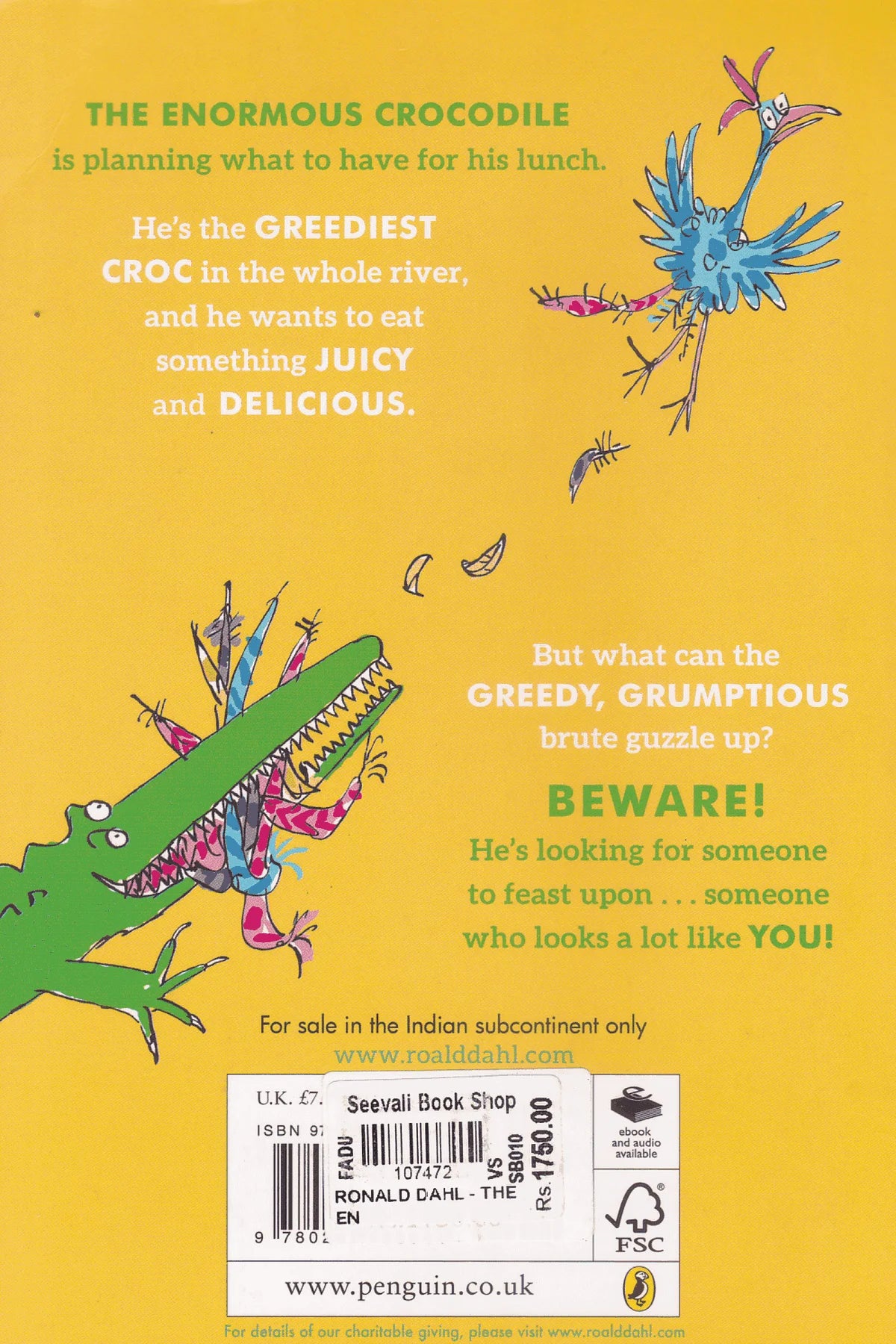 Roald Dhal | The Enormous Crocodile