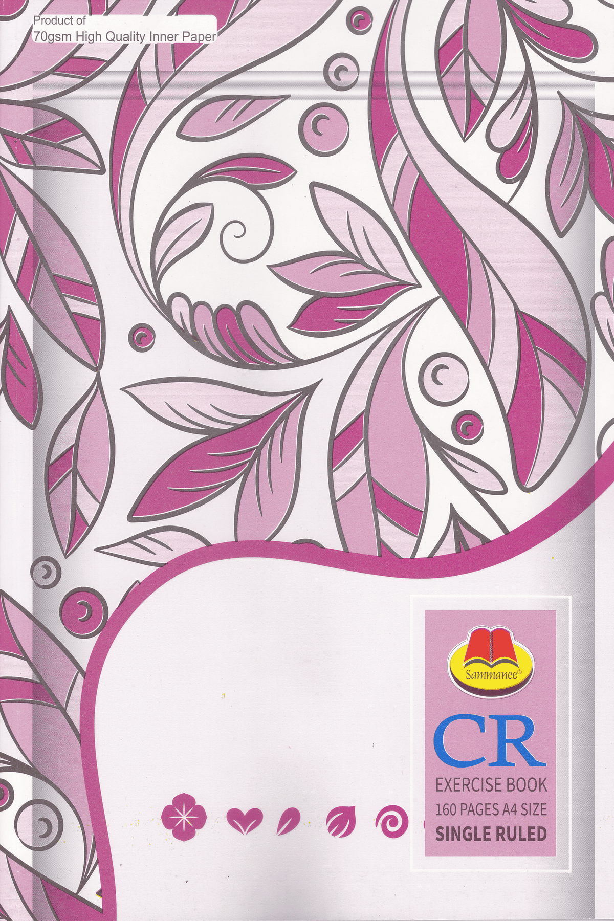 Sammanee CR Single Ruled 160 Pages