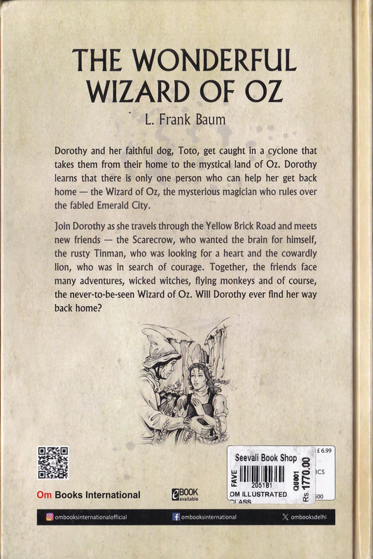 The Wonderful Wizard of Oz -Om Illustrated Classics