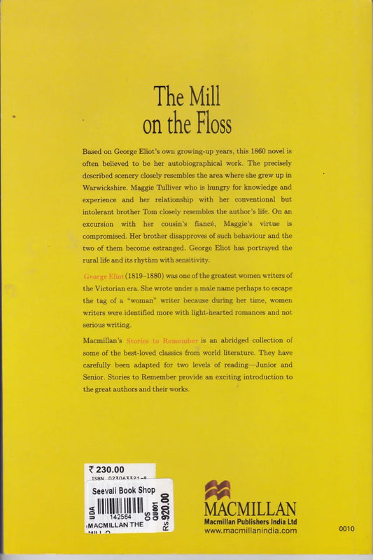 Macmillan The Mill On The Floss