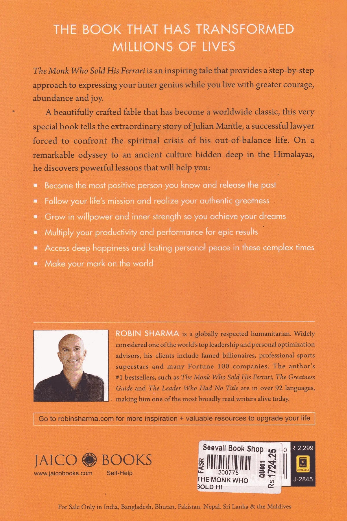 The Monk Who Sold His Ferrari