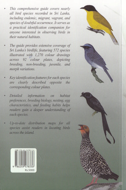An Illustrated Field Guide to the Fauna of Sri Lanka – Birds