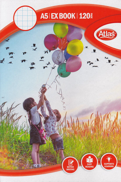 Atlas Ex Book Square Ruled 120Pages