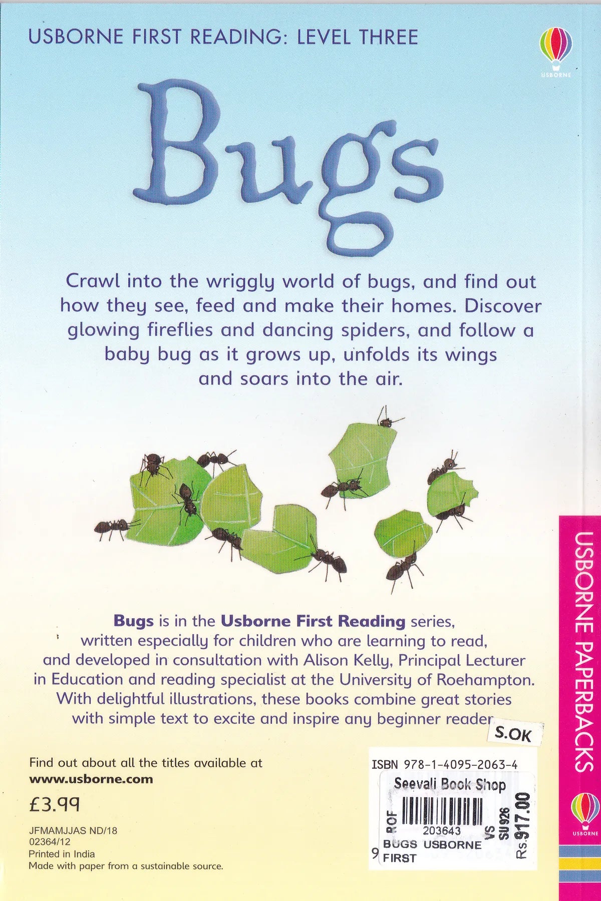 Bugs - Usborne First Reading