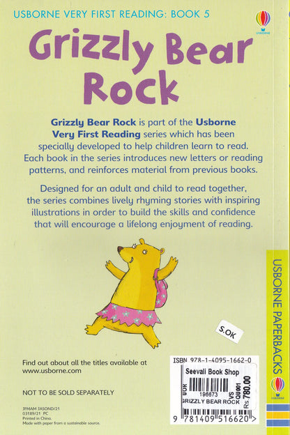 Grizzly Bear Rock-Usborne Very First Reading