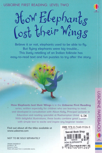 How Elephants Lost Their Wings -Usborne First Reading