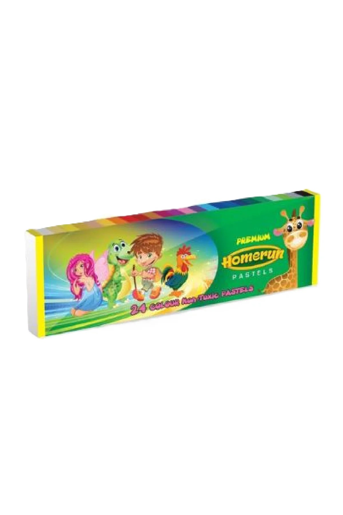 Homerun Pastels Non-Toxic 24Colours