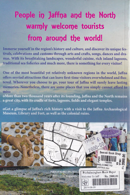 The book Welcome to Jaffna and the North