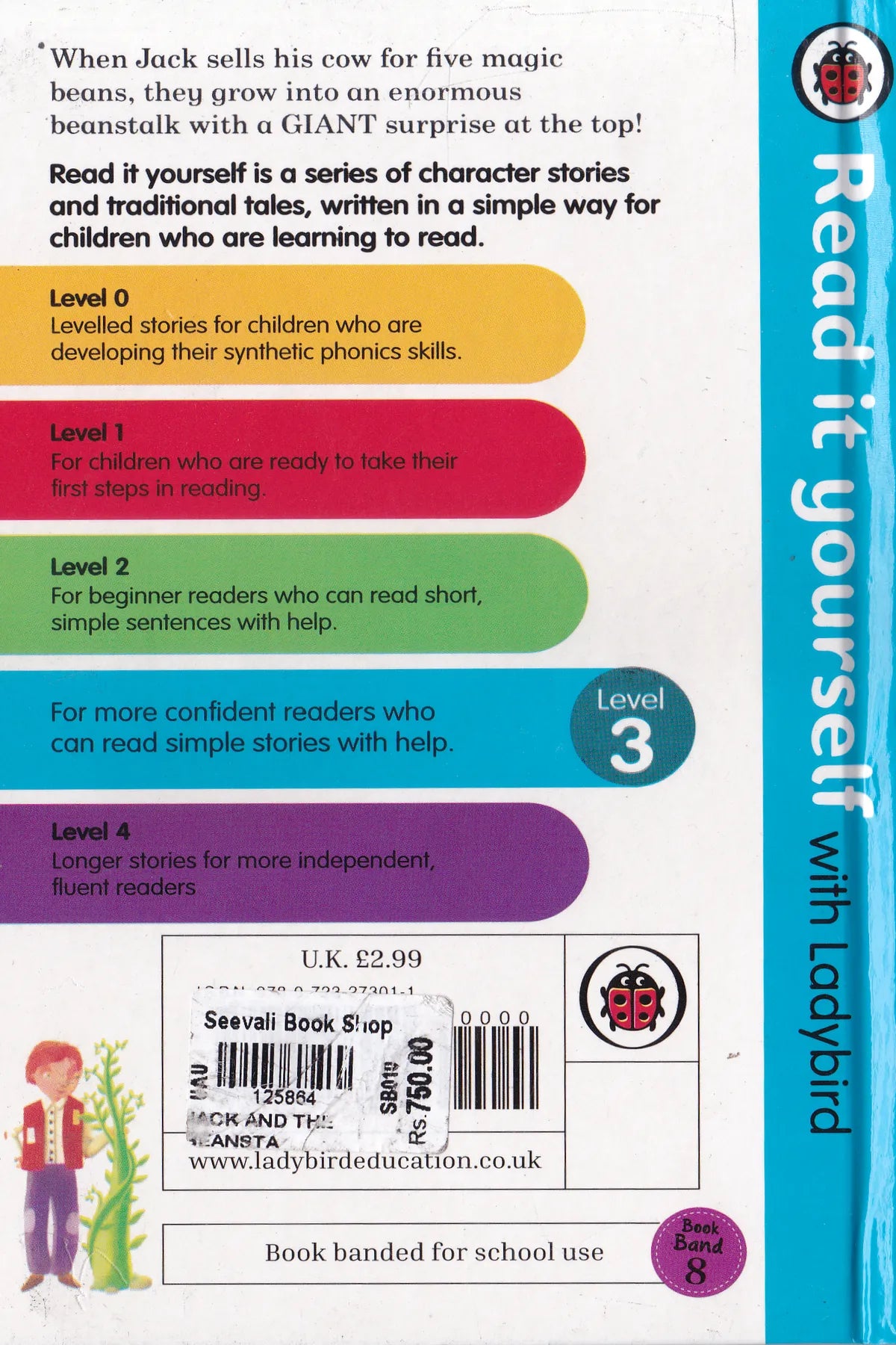 Jack and the Beanstalk-Read it yourself with Ladybird Level 3