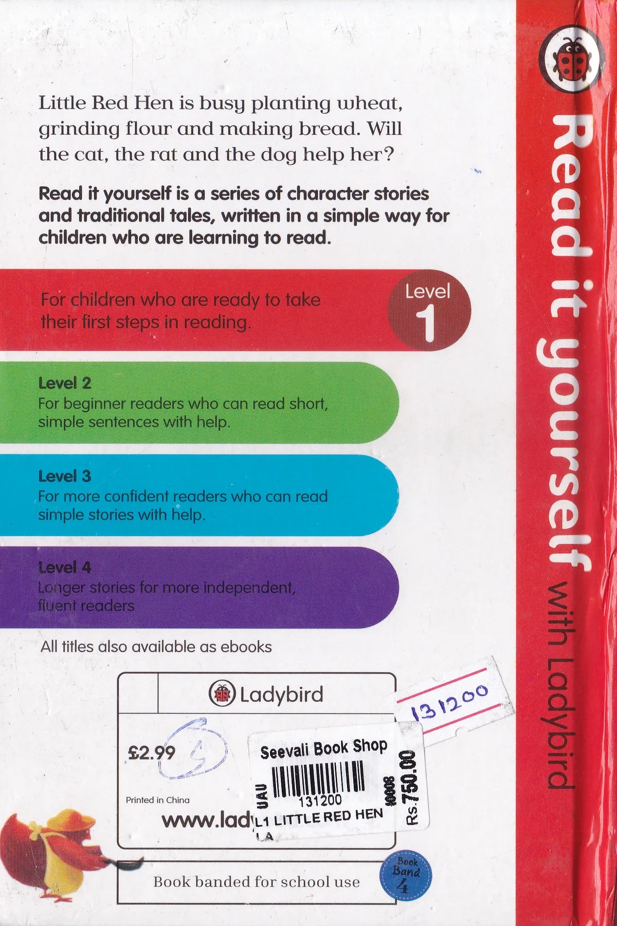Little Red Hen - Read It Yourself With Ladybird Level 1