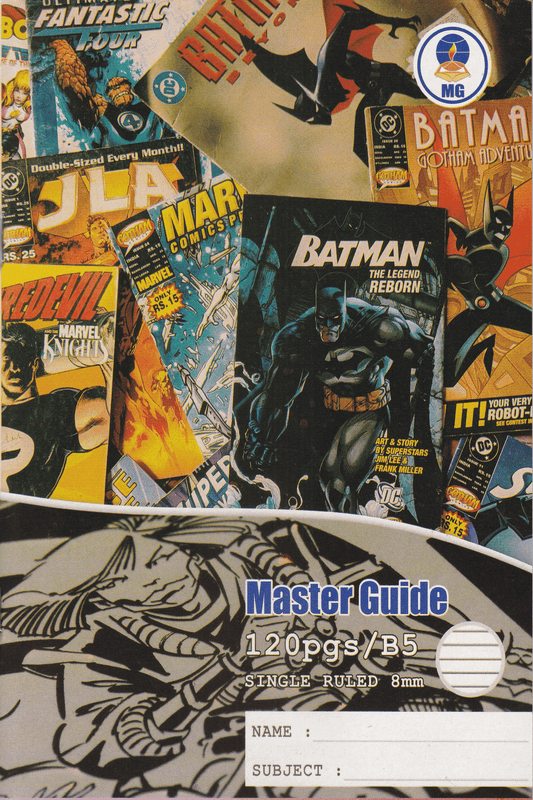 Master Guide B5 Single Ruled 120 Pages