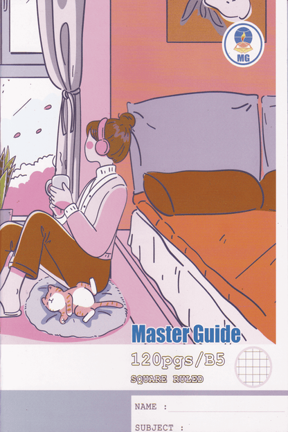 Master Guide B5 Square Ruled 120 Pages