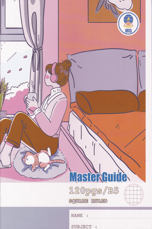 Master Guide B5 Square Ruled 120 Pages