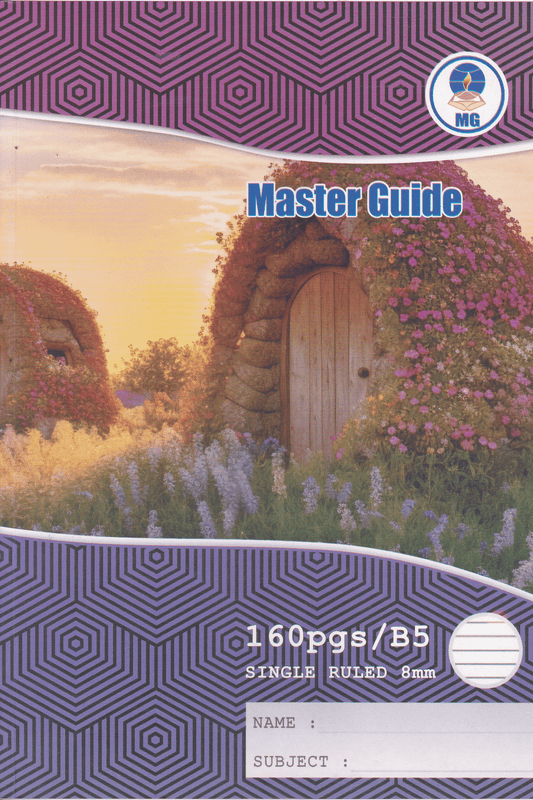 Master Guide B5 Single Ruled 160 Pages