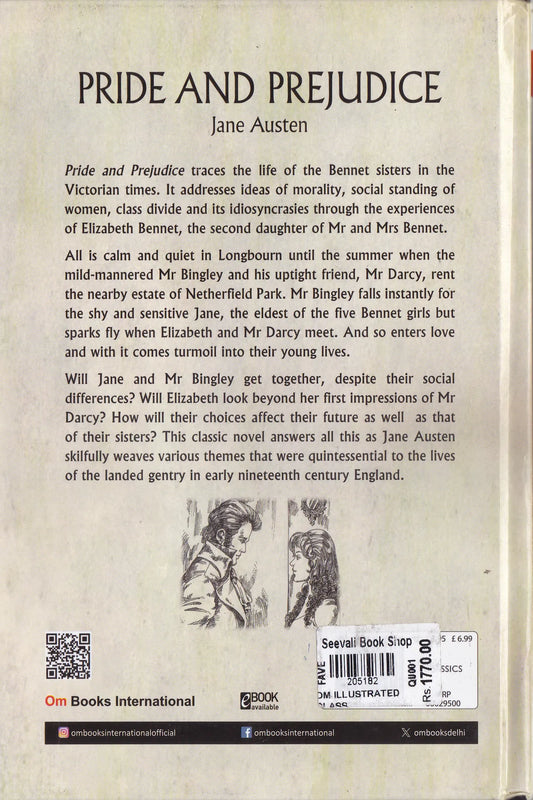 The Pride and Prejudice - Om Illustrated Classics