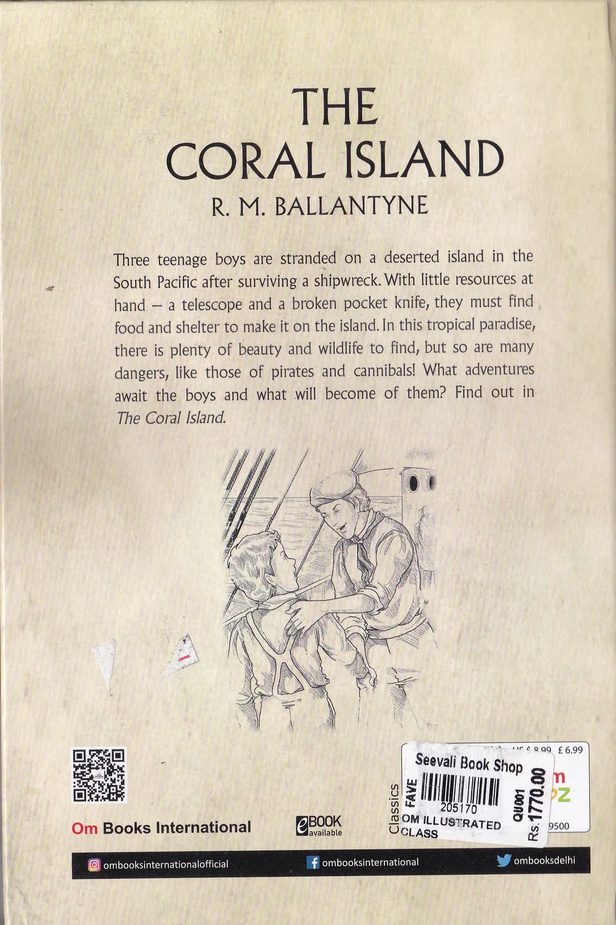 The Coral Island- The Om Illustrated Classics
