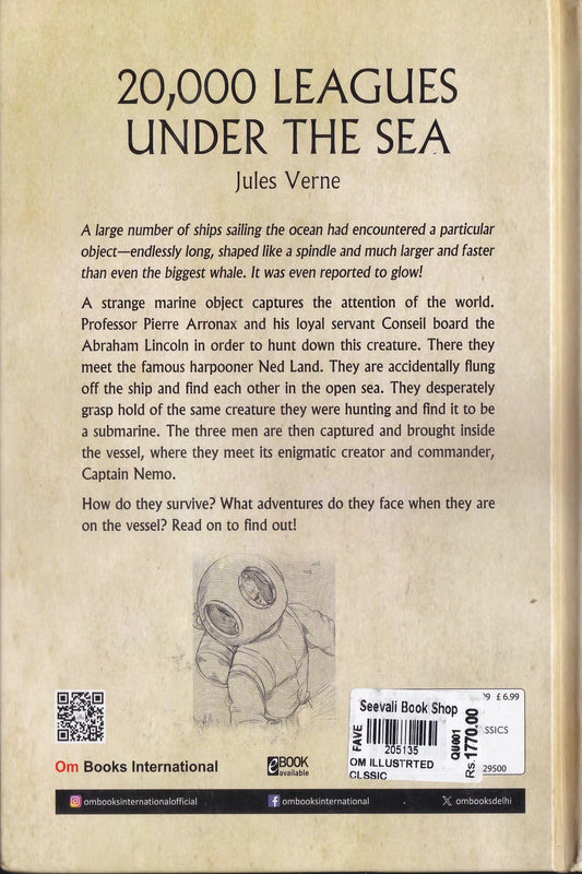 20,000 Leagues Under the Sea - Om Illustrated Classics
