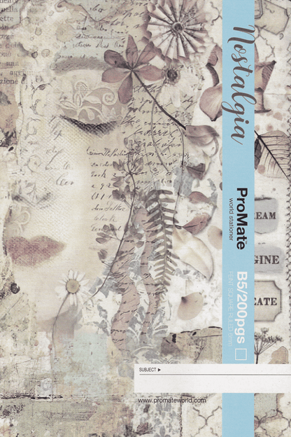 ProMate B5 Square Ruled 200 Pages