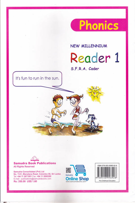 New Millennium Phonics Reader 1