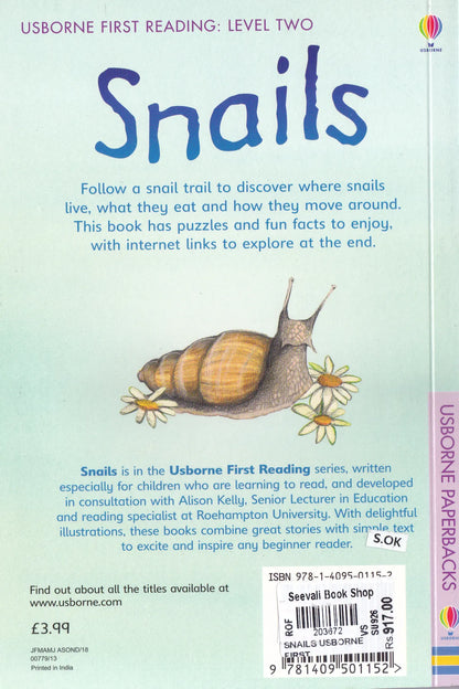Snails - Usborne First Reading
