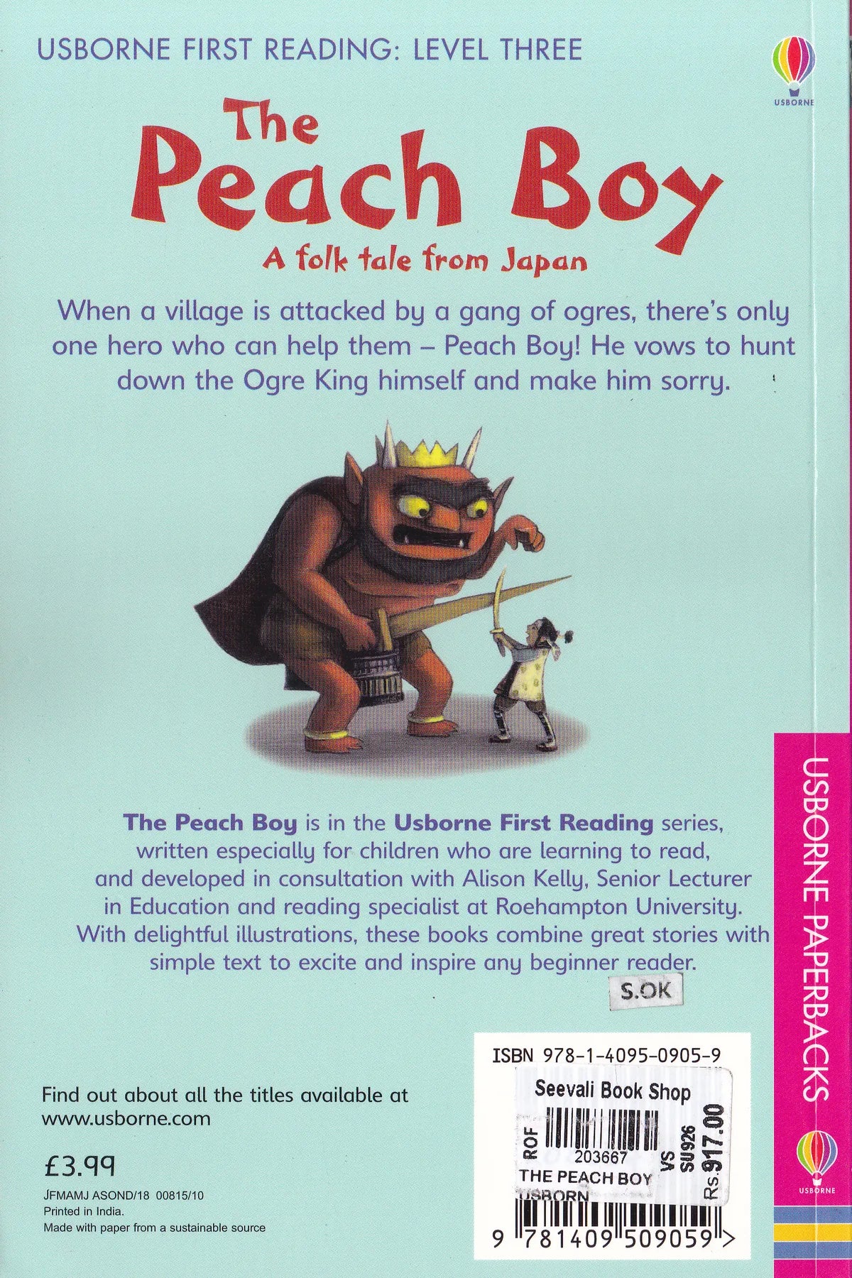 The Peach Boy-Usborne First Reading