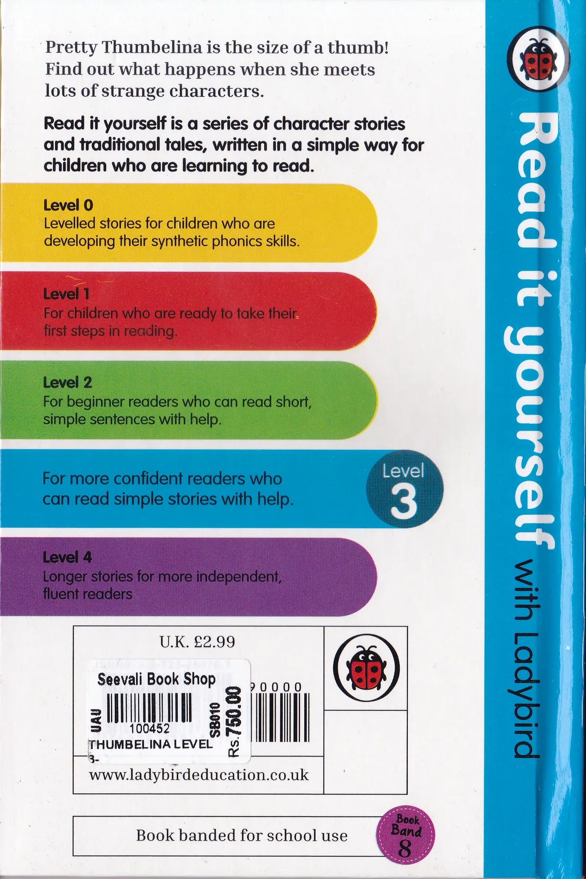 Thumbelina - Read it yourself with Ladybird Level 3